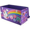 imageIdea Nuova JoJo Siwa 5 Piece Storage Set Including Collapsible Trunk 2 Storage Cubes 1 Sequin Storage Cube and 1 Pop Up Hamper