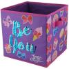 imageIdea Nuova JoJo Siwa 5 Piece Storage Set Including Collapsible Trunk 2 Storage Cubes 1 Sequin Storage Cube and 1 Pop Up Hamper