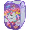 imageIdea Nuova JoJo Siwa 5 Piece Storage Set Including Collapsible Trunk 2 Storage Cubes 1 Sequin Storage Cube and 1 Pop Up Hamper