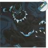 imageIdea Nuova Marvel Black Panther 4 Pack Square Canvas Wall Art Set 11quotx11quot eachAvengers  Iron man  Thor  Black Panther  Captain America