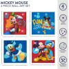 imageIdea Nuova Marvel Black Panther 4 Pack Square Canvas Wall Art Set 11quotx11quot eachMickey Mouse