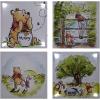 imageIdea Nuova Marvel Black Panther 4 Pack Square Canvas Wall Art Set 11quotx11quot eachWinnie The Pooh