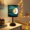 imageIdea Nuova Marvel Black Panther Printed Double Shade Table Lamp 18quot H x 9quot W