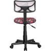 imageJoJo Siwa Adjustable Swivel Mesh Rolling Desk Chair for Kids Teens and AdultsPrincess