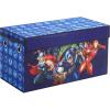 imageIdea Nuova Avengers Collapsible Childrens Toy Storage Trunk Durable with Lid
