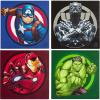 imageIdea Nuova Marvel Black Panther 4 Pack Square Canvas Wall Art Set 11quotx11quot eachAvengers