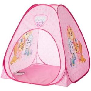 imageCocomelon 3 Piece Slumber Set with Kids Indoor Outdoor UPF 30 Pop Up Play Tent with Pillow and FlashlightPaw Patrol Pink