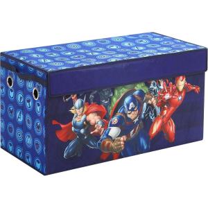 imageIdea Nuova Avengers Collapsible Childrens Toy Storage Trunk Durable with Lid