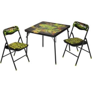 imageIdea Nuova Jojo Nickelodeon Siwa 3Piece Table Set with 2 Folding Chairs ampamp 1 Table Ages 3Ninja Turtles