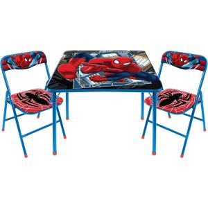 imageIdea Nuova Jojo Nickelodeon Siwa 3Piece Table Set with 2 Folding Chairs ampamp 1 Table Ages 3Spiderman