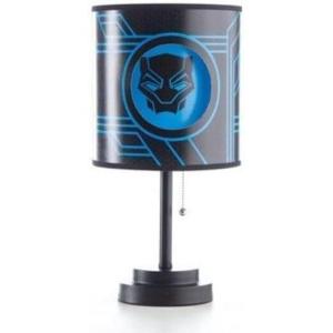 imageIdea Nuova Marvel Black Panther Printed Double Shade Table Lamp 18quot H x 9quot W