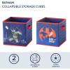 imageIdea Nuova JoJo Siwa Set of 2 Durable Storage Cubes with HandlesBatman  Blue