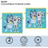 imageIdea Nuova JoJo Siwa Set of 2 Durable Storage Cubes with HandlesBluey