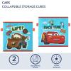 imageIdea Nuova JoJo Siwa Set of 2 Durable Storage Cubes with HandlesCars