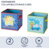 imageIdea Nuova JoJo Siwa Set of 2 Durable Storage Cubes with HandlesCocomelon