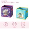 imageIdea Nuova JoJo Siwa Set of 2 Durable Storage Cubes with HandlesEncanto