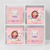 imageIdea Nuova JoJo Siwa Set of 2 Durable Storage Cubes with HandlesGabbys Dollhouse