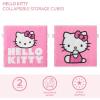 imageIdea Nuova JoJo Siwa Set of 2 Durable Storage Cubes with HandlesHello Kitty