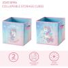 imageIdea Nuova JoJo Siwa Set of 2 Durable Storage Cubes with HandlesJojo Siwa  Unicorn