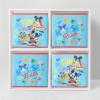 imageIdea Nuova JoJo Siwa Set of 2 Durable Storage Cubes with HandlesMickey Mouse  Blue