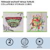 imageIdea Nuova JoJo Siwa Set of 2 Durable Storage Cubes with HandlesNinja Turtles