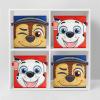 imageIdea Nuova JoJo Siwa Set of 2 Durable Storage Cubes with HandlesPaw Patrol  Multicolor