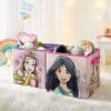 imageIdea Nuova JoJo Siwa Set of 2 Durable Storage Cubes with HandlesPrincess  Multicolor