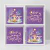 imageIdea Nuova JoJo Siwa Set of 2 Durable Storage Cubes with HandlesWish