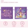 imageIdea Nuova JoJo Siwa Set of 2 Durable Storage Cubes with HandlesWish