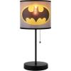imageIdea Nuova Teenage Mutant Ninja Turtle Mutant Mayhem Stick Table Kids Lamp with Pull Chain Themed Printed Decorative ShadeBatman