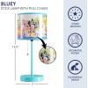 imageIdea Nuova Teenage Mutant Ninja Turtle Mutant Mayhem Stick Table Kids Lamp with Pull Chain Themed Printed Decorative ShadeBluey