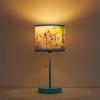 imageIdea Nuova Teenage Mutant Ninja Turtle Mutant Mayhem Stick Table Kids Lamp with Pull Chain Themed Printed Decorative ShadeBluey