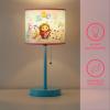imageIdea Nuova Teenage Mutant Ninja Turtle Mutant Mayhem Stick Table Kids Lamp with Pull Chain Themed Printed Decorative ShadeGabbys Dollhouse