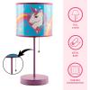 imageIdea Nuova Teenage Mutant Ninja Turtle Mutant Mayhem Stick Table Kids Lamp with Pull Chain Themed Printed Decorative ShadeJojo Siwa
