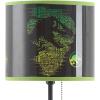 imageIdea Nuova Teenage Mutant Ninja Turtle Mutant Mayhem Stick Table Kids Lamp with Pull Chain Themed Printed Decorative ShadeJurassic World