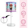 imageIdea Nuova Teenage Mutant Ninja Turtle Mutant Mayhem Stick Table Kids Lamp with Pull Chain Themed Printed Decorative ShadeLOL Surprise