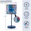 imageIdea Nuova Teenage Mutant Ninja Turtle Mutant Mayhem Stick Table Kids Lamp with Pull Chain Themed Printed Decorative ShadeLilo and Stich