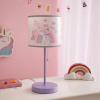 imageIdea Nuova Teenage Mutant Ninja Turtle Mutant Mayhem Stick Table Kids Lamp with Pull Chain Themed Printed Decorative ShadePeppa Pig