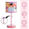 imageIdea Nuova Teenage Mutant Ninja Turtle Mutant Mayhem Stick Table Kids Lamp with Pull Chain Themed Printed Decorative ShadePrincess