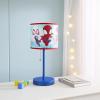 imageIdea Nuova Teenage Mutant Ninja Turtle Mutant Mayhem Stick Table Kids Lamp with Pull Chain Themed Printed Decorative ShadeSpidey and His Amazing Friends