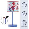 imageIdea Nuova Teenage Mutant Ninja Turtle Mutant Mayhem Stick Table Kids Lamp with Pull Chain Themed Printed Decorative ShadeSpidey and His Amazing Friends