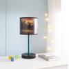 imageIdea Nuova Teenage Mutant Ninja Turtle Mutant Mayhem Stick Table Kids Lamp with Pull Chain Themed Printed Decorative ShadeStar Wars Boba Fett