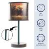 imageIdea Nuova Teenage Mutant Ninja Turtle Mutant Mayhem Stick Table Kids Lamp with Pull Chain Themed Printed Decorative ShadeStar Wars Boba Fett