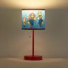 imageIdea Nuova Teenage Mutant Ninja Turtle Mutant Mayhem Stick Table Kids Lamp with Pull Chain Themed Printed Decorative ShadeSuper Mario