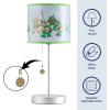 imageIdea Nuova Teenage Mutant Ninja Turtle Mutant Mayhem Stick Table Kids Lamp with Pull Chain Themed Printed Decorative ShadeTMNT Mutant Mayhem