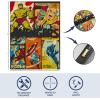 imageIdea Nuova Teenage Mutant Ninja Turtles 3D Tufted Canvas Wall Art Panel for Room Dcor11quotx15quotAvengers