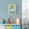 imageIdea Nuova Teenage Mutant Ninja Turtles 3D Tufted Canvas Wall Art Panel for Room Dcor11quotx15quotBluey