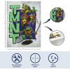 imageIdea Nuova Teenage Mutant Ninja Turtles 3D Tufted Canvas Wall Art Panel for Room Dcor11quotx15quotNinja Turtles