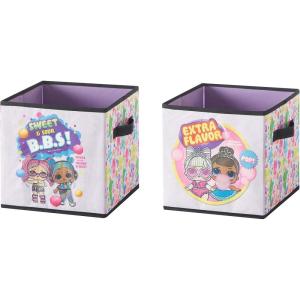 imageIdea Nuova JoJo Siwa Set of 2 Durable Storage Cubes with HandlesLOL Surprise