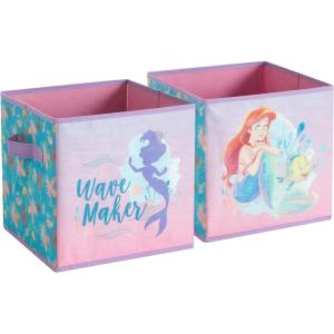 imageIdea Nuova JoJo Siwa Set of 2 Durable Storage Cubes with HandlesLittle Mermaid